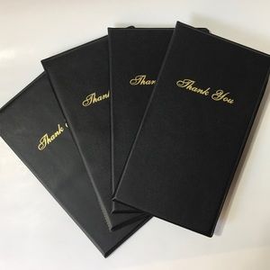 NEW Server Books (4 pk)- Black
